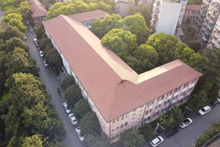 洪山校区教一楼鸟瞰